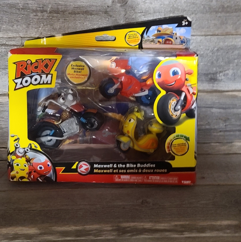 Ricky Zoom Maxwell & Bike Buddies Figure